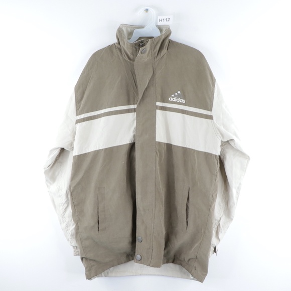 khaki adidas jacket